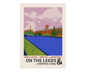 Ellie Way Leeds Liverpool Canal A3 Art Print